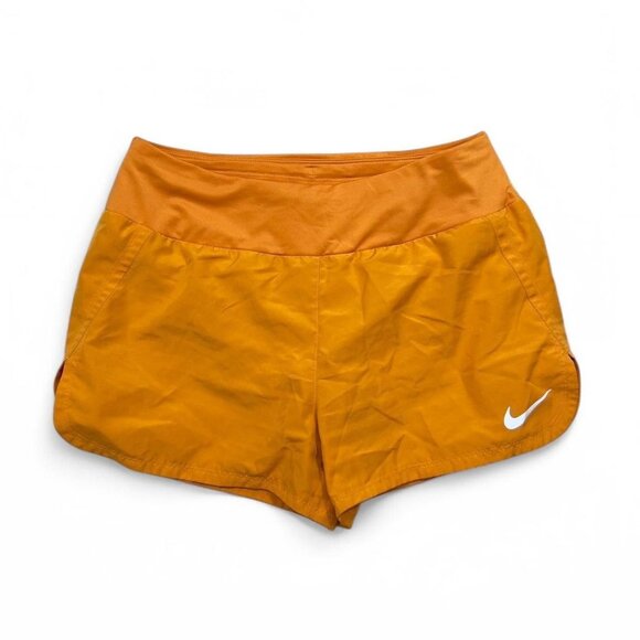 Nike Dri-Fit Orange 🍊 Running Shorts‎ Size Small - Picture 1 of 7